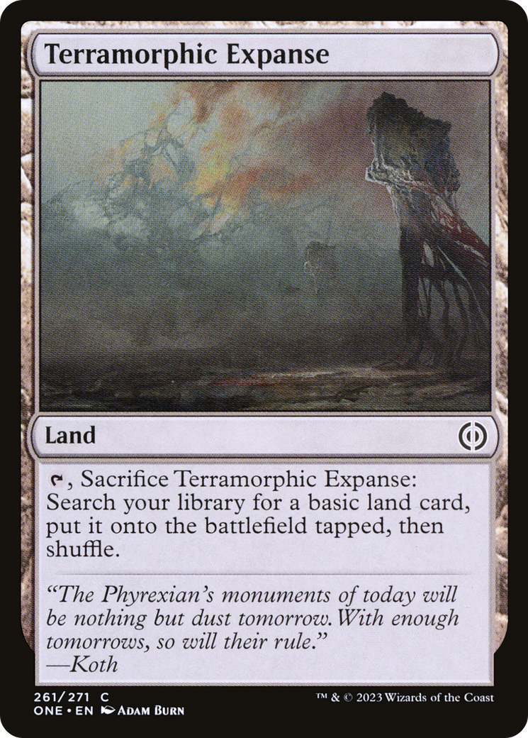 Terramorphic Expanse [Phyrexia: All Will Be One] | Impulse Games and Hobbies