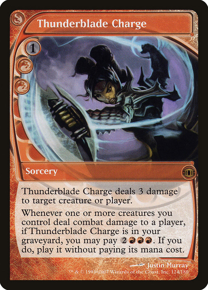 Thunderblade Charge [Future Sight] | Impulse Games and Hobbies