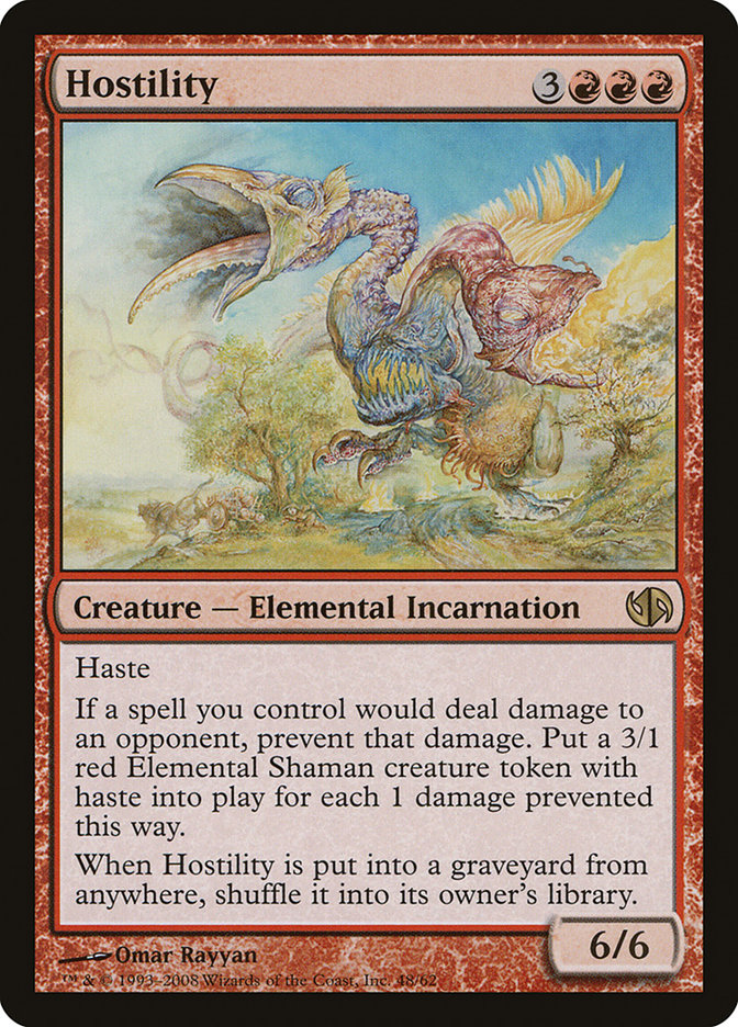 Hostility [Duel Decks: Jace vs. Chandra] | Impulse Games and Hobbies
