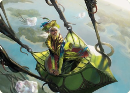 Nael, Avizoa Aeronaut Art Card [Dominaria United Art Series] | Impulse Games and Hobbies