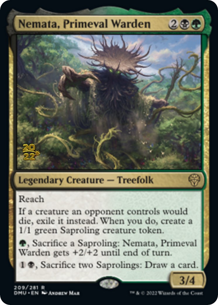 Nemata, Primeval Warden [Dominaria United Prerelease Promos] | Impulse Games and Hobbies