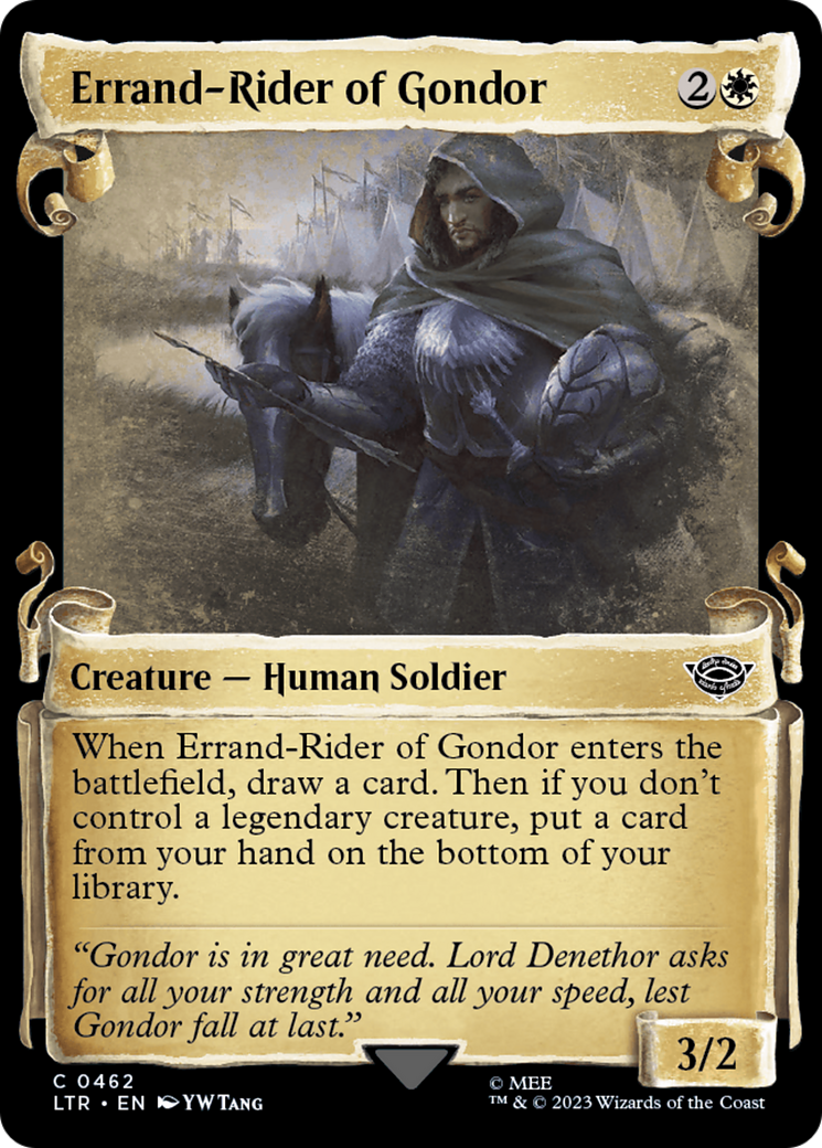Errand-Rider of Gondor [The Lord of the Rings: Tales of Middle-Earth Showcase Scrolls] | Impulse Games and Hobbies