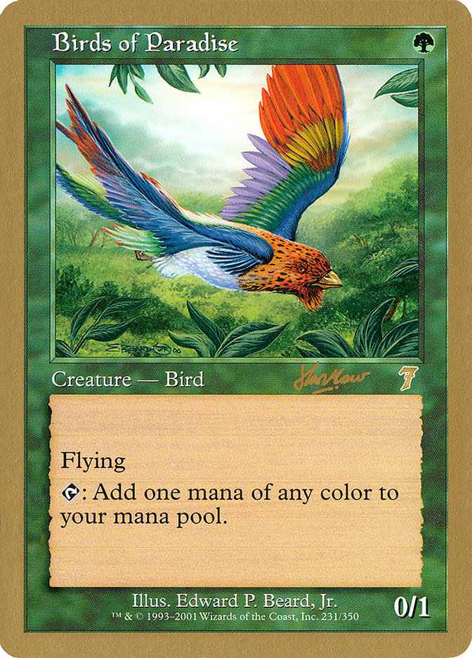 Birds of Paradise (Sim Han How) [World Championship Decks 2002] | Impulse Games and Hobbies