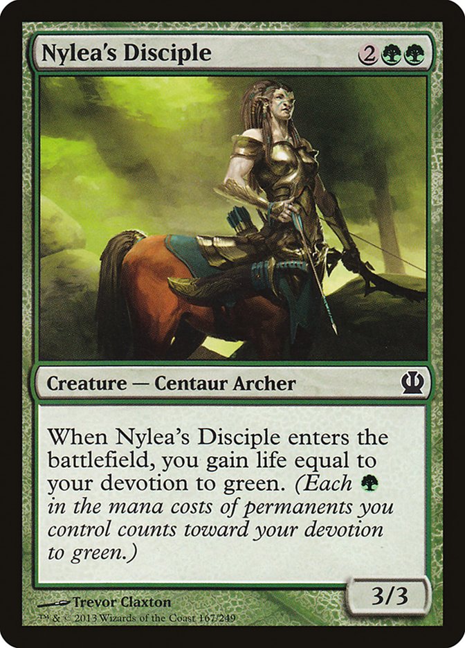 Nylea's Disciple [Theros] | Impulse Games and Hobbies