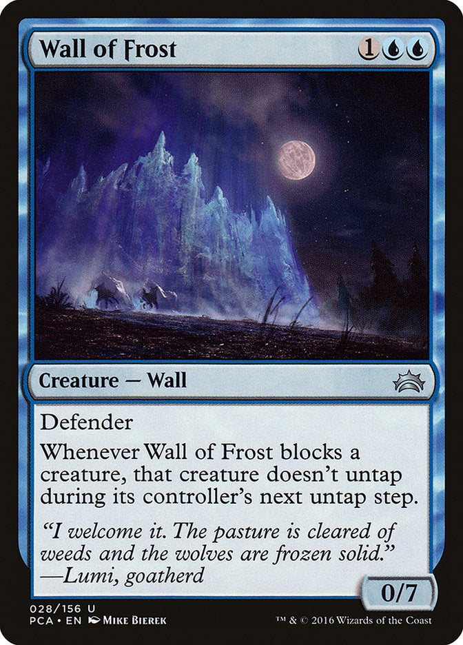 Wall of Frost [Planechase Anthology] | Impulse Games and Hobbies