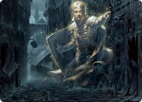 Dennick, Pious Apparition Art Card [Innistrad: Midnight Hunt Art Series] | Impulse Games and Hobbies