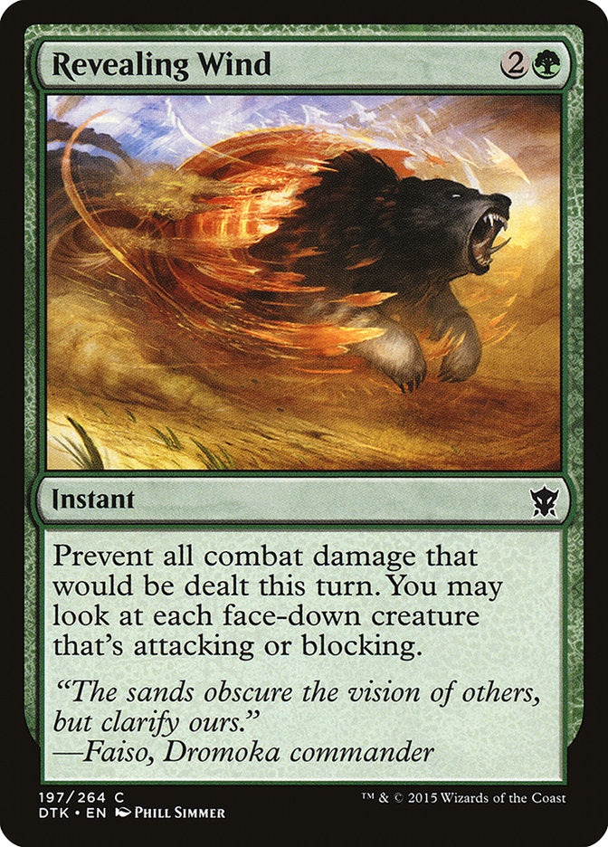 Revealing Wind [Dragons of Tarkir] | Impulse Games and Hobbies