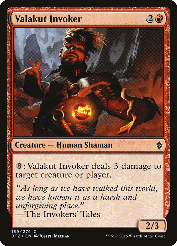 Valakut Invoker [Battle for Zendikar] | Impulse Games and Hobbies