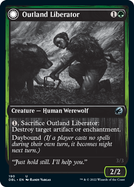 Outland Liberator // Frenzied Trapbreaker [Innistrad: Double Feature] | Impulse Games and Hobbies
