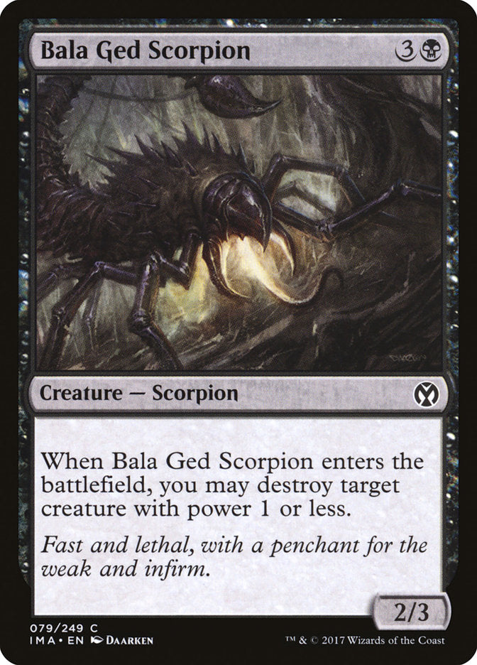 Bala Ged Scorpion [Iconic Masters] | Impulse Games and Hobbies