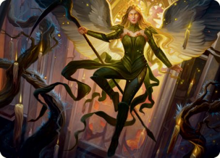 Sigarda, Champion of Light Art Card [Innistrad: Midnight Hunt Art Series] | Impulse Games and Hobbies