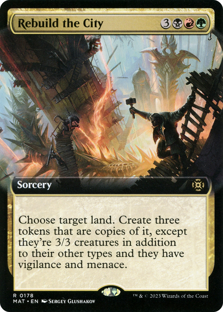 Rebuild the City (Extended Art) [March of the Machine: The Aftermath] | Impulse Games and Hobbies