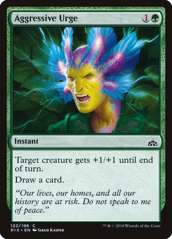 Aggressive Urge [Rivals of Ixalan] | Impulse Games and Hobbies