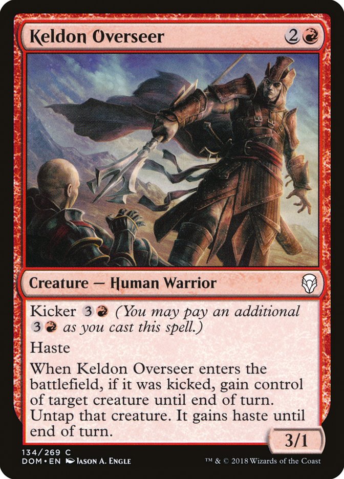Keldon Overseer [Dominaria] | Impulse Games and Hobbies