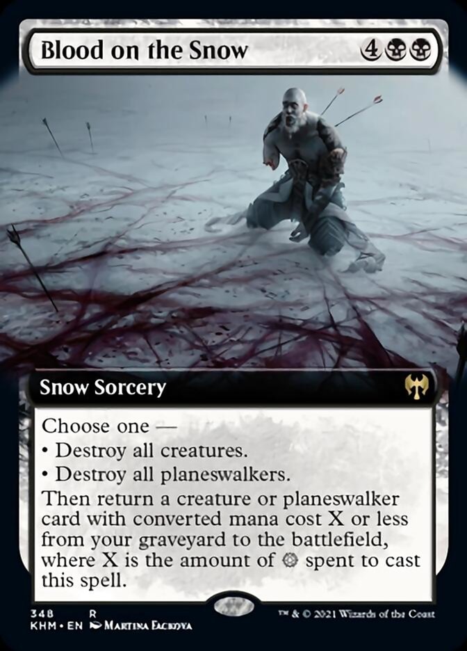 Blood on the Snow (Extended Art) [Kaldheim] | Impulse Games and Hobbies