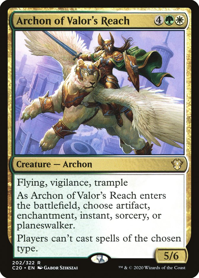 Archon of Valor's Reach [Commander 2020] | Impulse Games and Hobbies