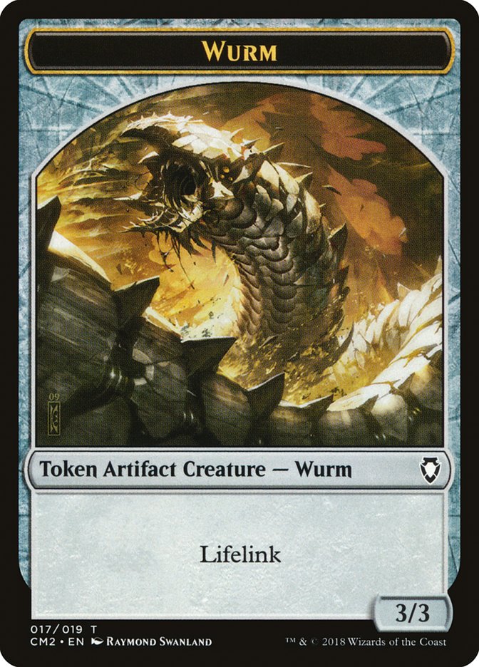Wurm (Lifelink) [Commander Anthology Volume II Tokens] | Impulse Games and Hobbies