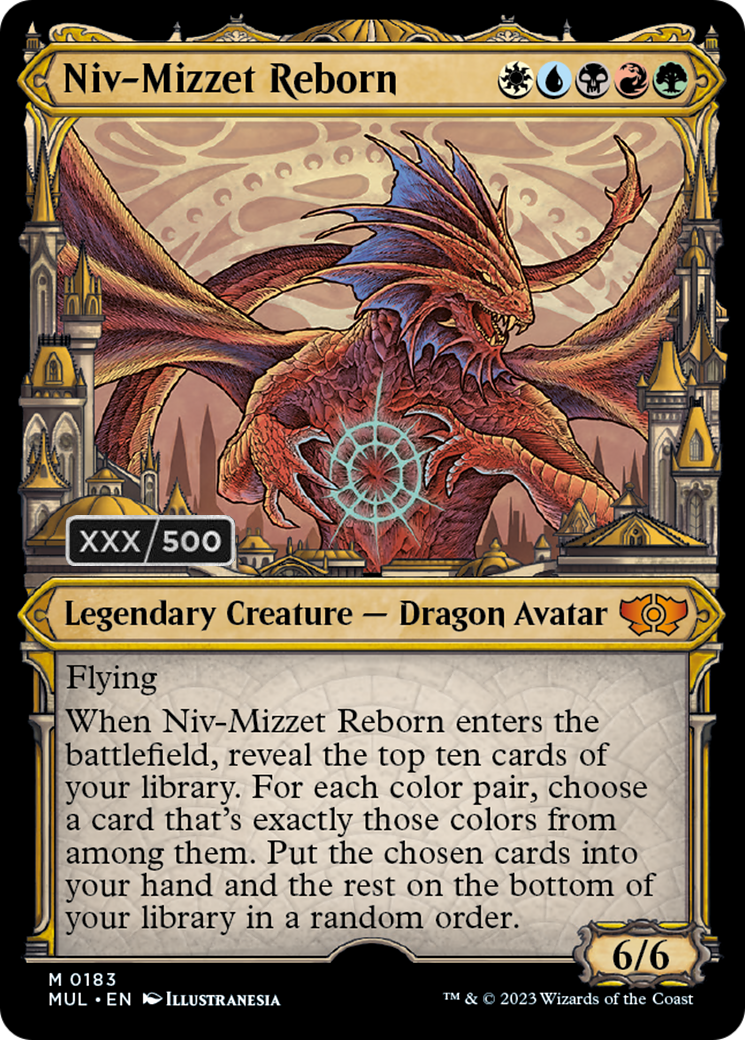 Niv-Mizzet Reborn (Serialized) [Multiverse Legends] | Impulse Games and Hobbies