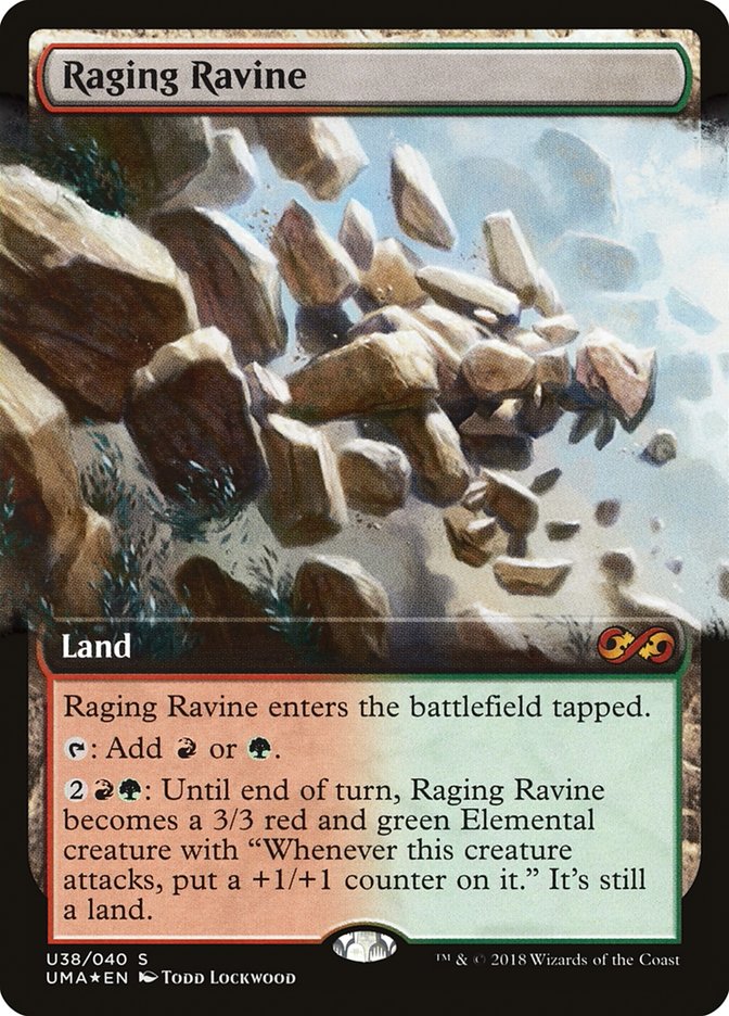 Raging Ravine (Topper) [Ultimate Masters Box Topper] | Impulse Games and Hobbies