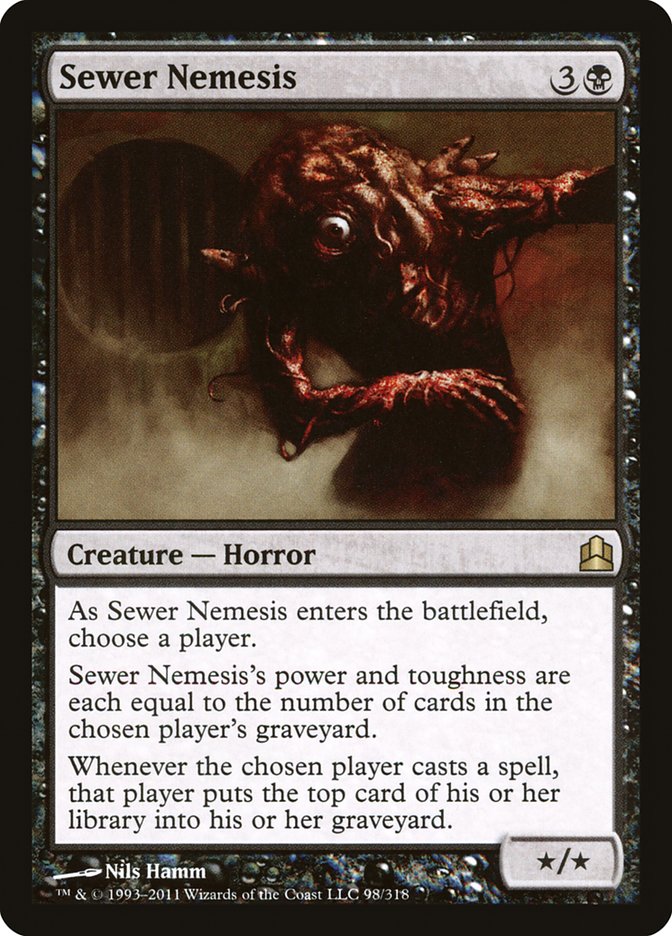 Sewer Nemesis [Commander 2011] | Impulse Games and Hobbies