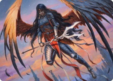 Liesa, Forgotten Archangel Art Card [Innistrad: Midnight Hunt Art Series] | Impulse Games and Hobbies