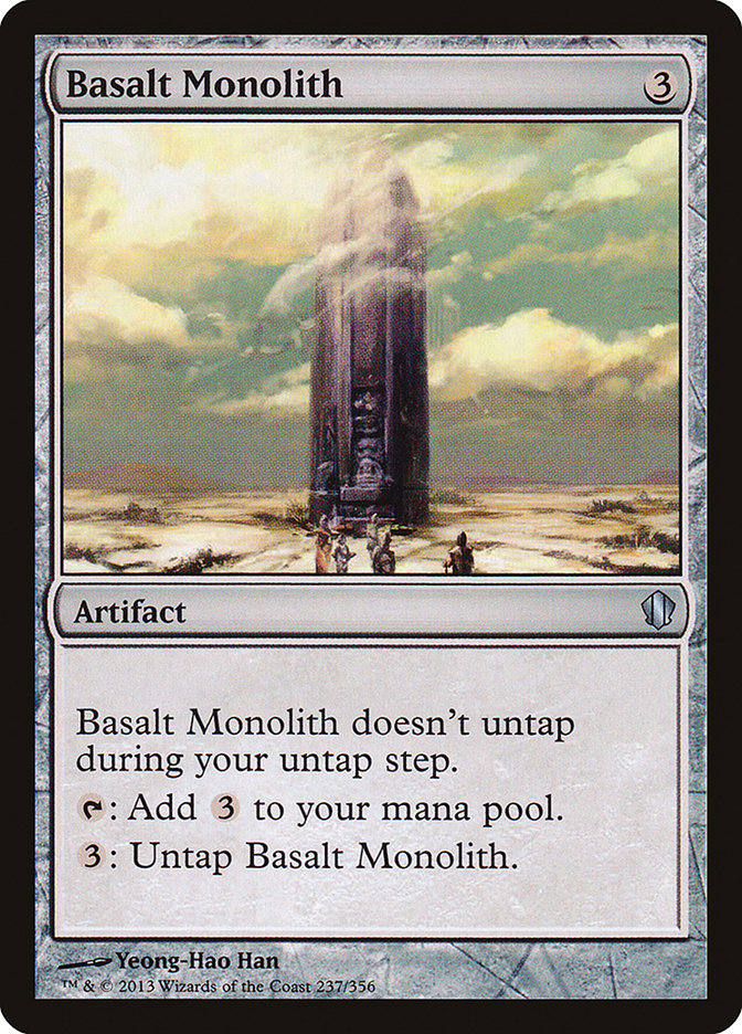 Basalt Monolith [Commander 2013] | Impulse Games and Hobbies