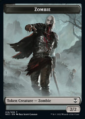 Zombie // Drake Double-sided Token [Streets of New Capenna Commander Tokens] | Impulse Games and Hobbies