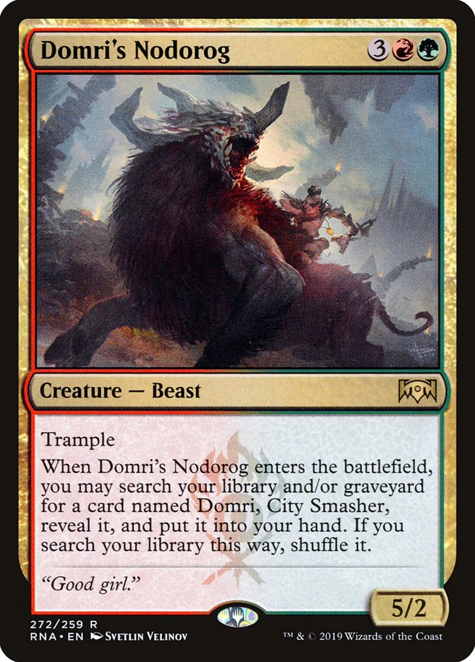 Domri's Nodorog [Ravnica Allegiance] | Impulse Games and Hobbies