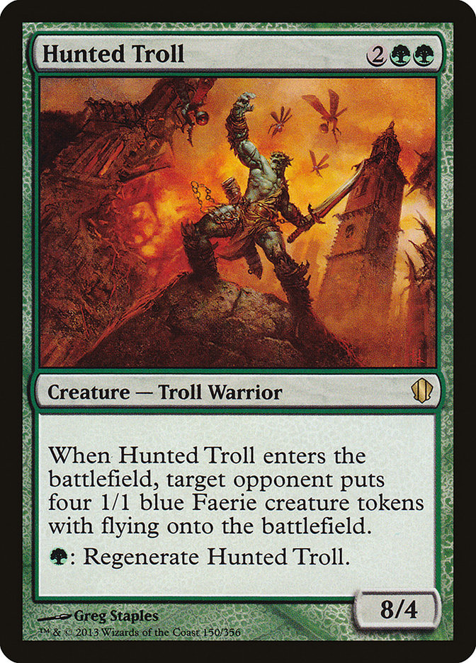 Hunted Troll [Commander 2013] | Impulse Games and Hobbies