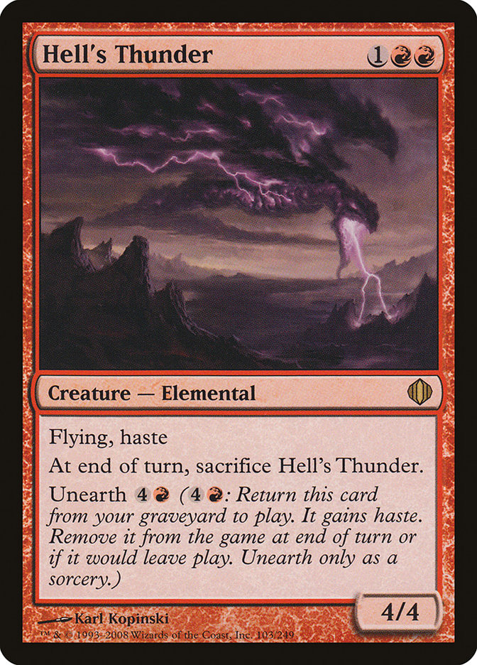 Hell's Thunder [Shards of Alara] | Impulse Games and Hobbies