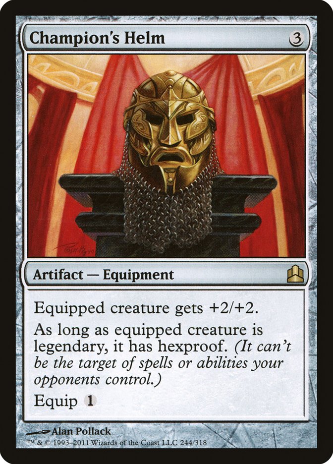 Champion's Helm [Commander 2011] | Impulse Games and Hobbies