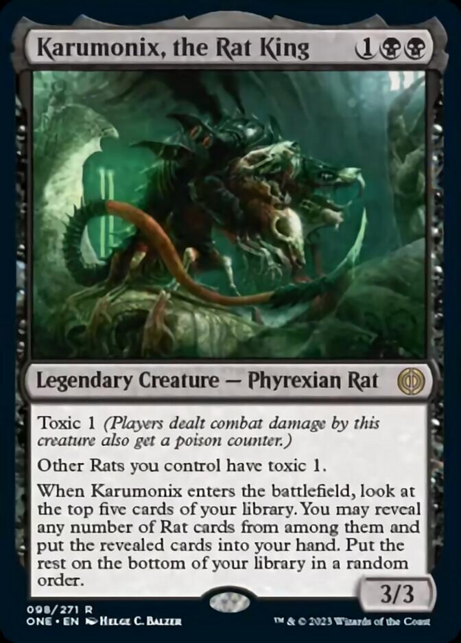 Karumonix, the Rat King [Phyrexia: All Will Be One] | Impulse Games and Hobbies