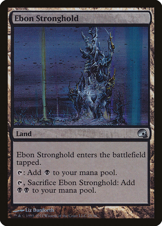 Ebon Stronghold [Premium Deck Series: Graveborn] | Impulse Games and Hobbies