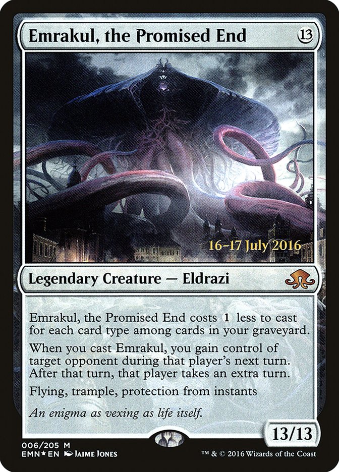 Emrakul, the Promised End [Eldritch Moon Prerelease Promos] | Impulse Games and Hobbies