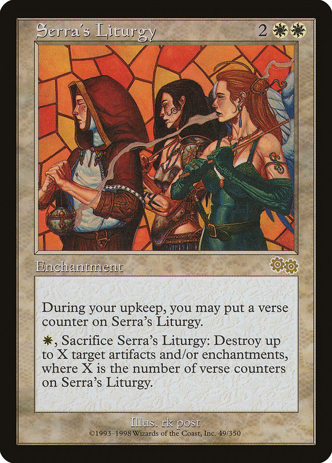 Serra's Liturgy [Urza's Saga] | Impulse Games and Hobbies