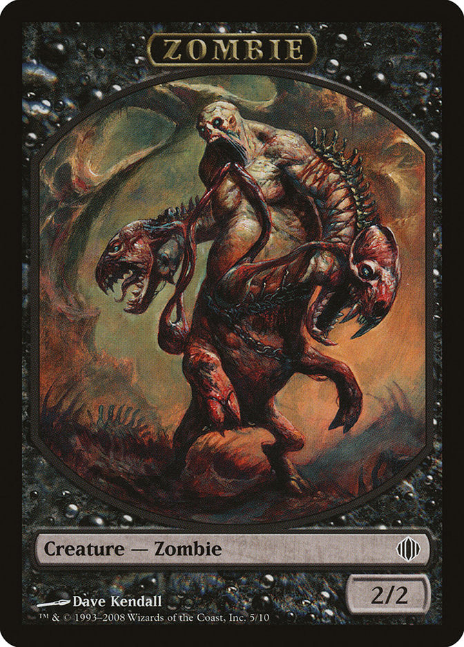 Zombie Token [Shards of Alara Tokens] | Impulse Games and Hobbies