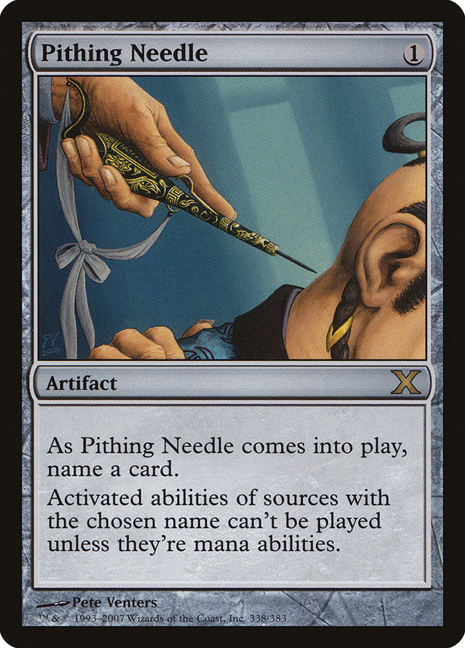 Pithing Needle [Tenth Edition] | Impulse Games and Hobbies