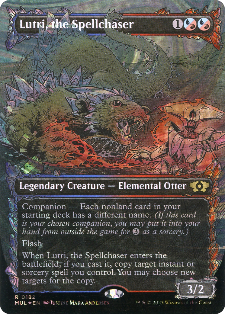 Lutri, the Spellchaser (Halo Foil) [Multiverse Legends] | Impulse Games and Hobbies