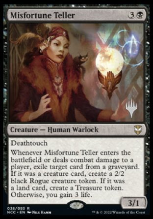 Misfortune Teller (Promo Pack) [Streets of New Capenna Commander Promos] | Impulse Games and Hobbies