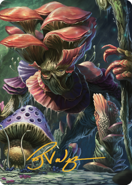 Myconid Spore Tender Art Card (Gold-Stamped Signature) [Commander Legends: Battle for Baldur's Gate Art Series] | Impulse Games and Hobbies