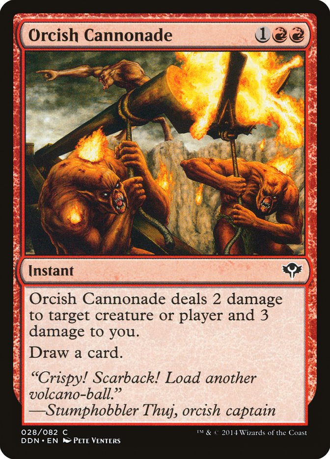 Orcish Cannonade [Duel Decks: Speed vs. Cunning] | Impulse Games and Hobbies