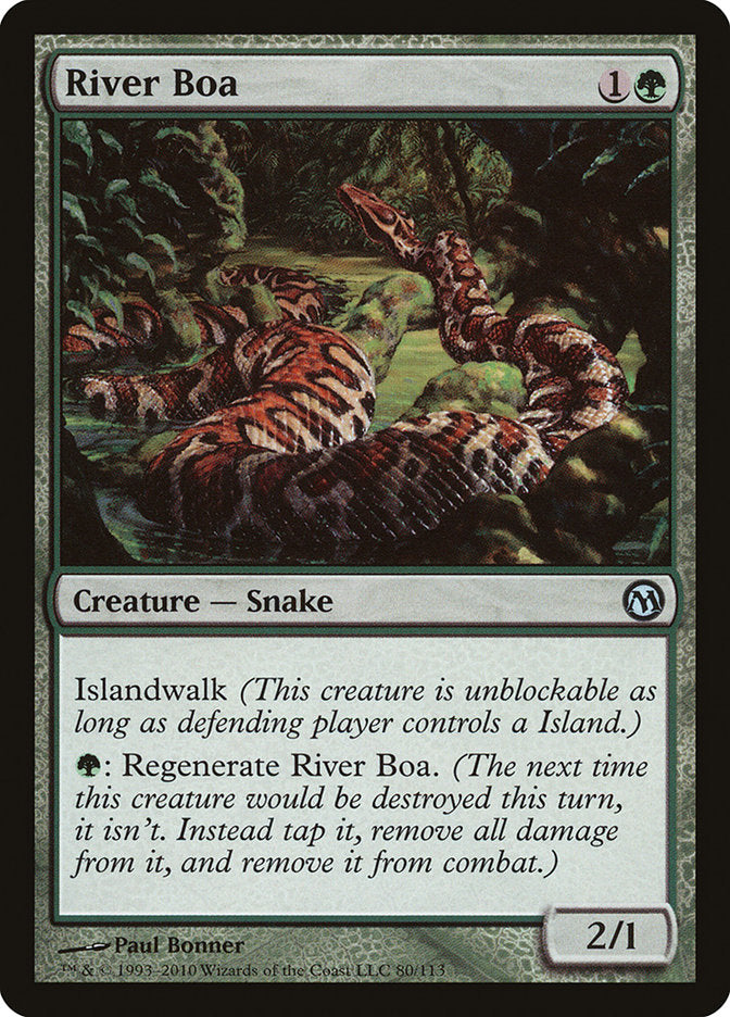 River Boa [Duels of the Planeswalkers] | Impulse Games and Hobbies