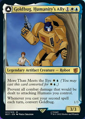 Goldbug, Humanity's Ally // Goldbug, Scrappy Scout [Universes Beyond: Transformers] | Impulse Games and Hobbies