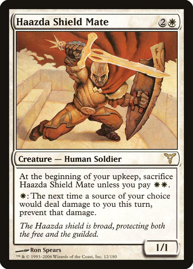 Haazda Shield Mate [Dissension] | Impulse Games and Hobbies