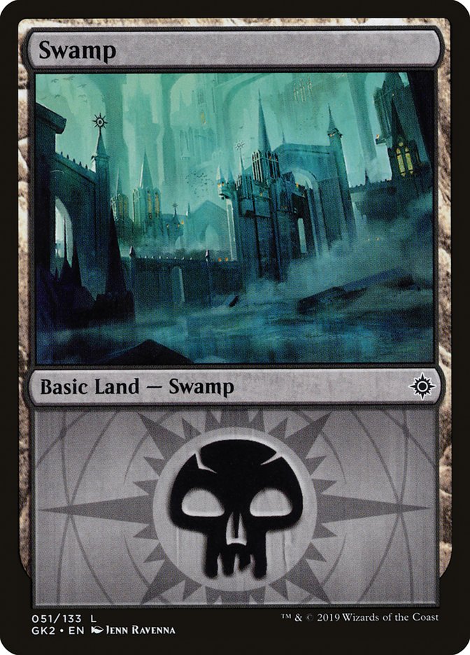 Swamp (51) [Ravnica Allegiance Guild Kit] | Impulse Games and Hobbies