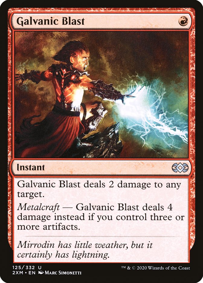 Galvanic Blast [Double Masters] | Impulse Games and Hobbies