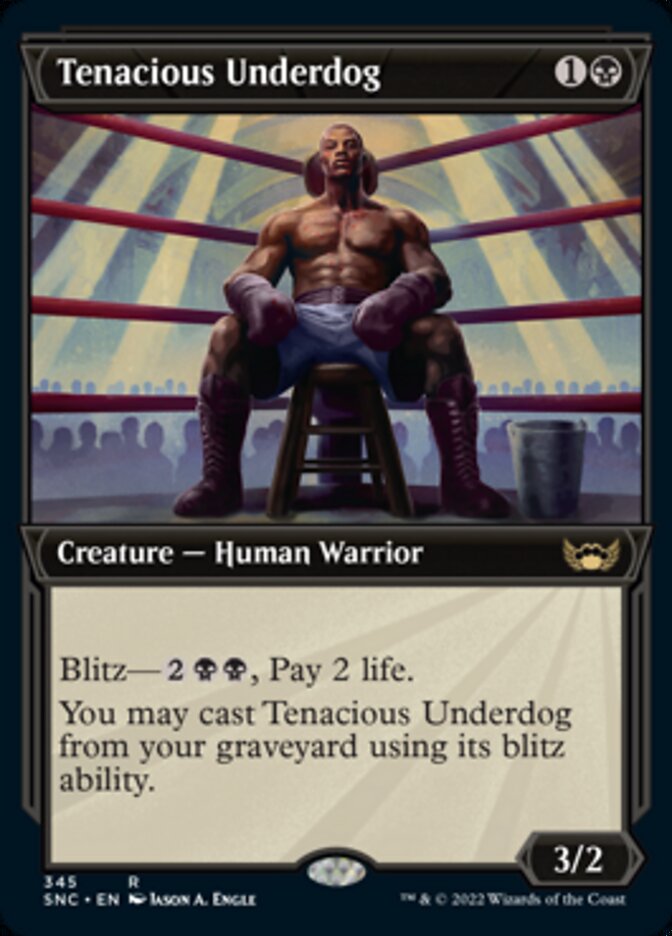 Tenacious Underdog (Showcase Art Deco) [Streets of New Capenna] | Impulse Games and Hobbies