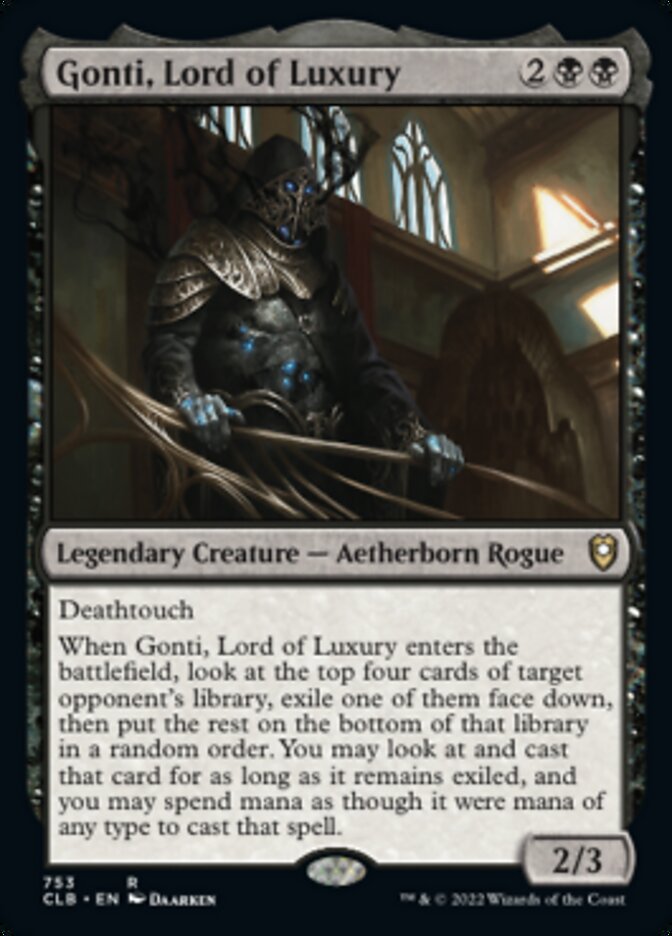 Gonti, Lord of Luxury [Commander Legends: Battle for Baldur's Gate] | Impulse Games and Hobbies