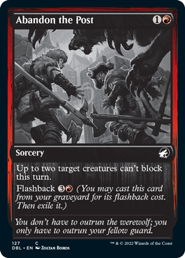 Abandon the Post [Innistrad: Double Feature] | Impulse Games and Hobbies