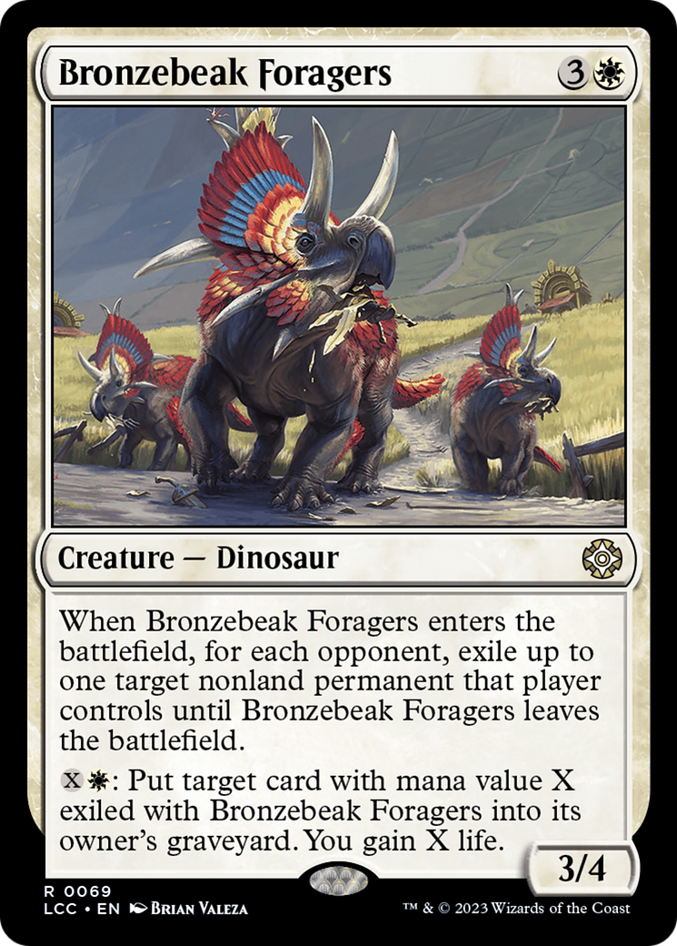 Bronzebeak Foragers [The Lost Caverns of Ixalan Commander] | Impulse Games and Hobbies